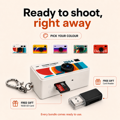 DayRoll™ G6 Thumb Camera