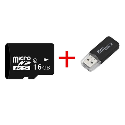 DayRoll™ 16GB microSD Card + Reader